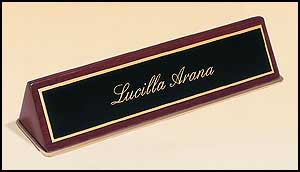 name plates